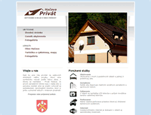 Tablet Screenshot of privat-hacava.sk